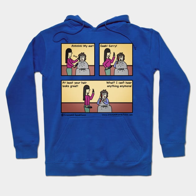 Haircut Hoodie by crampedconditions